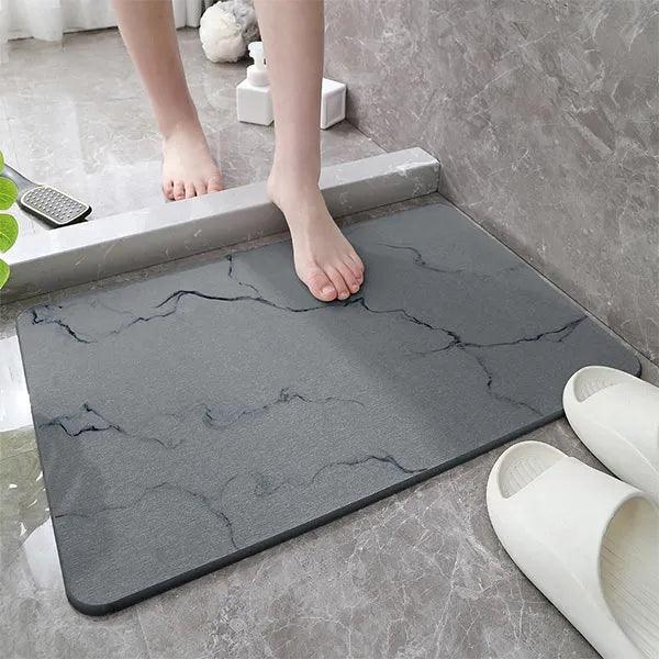 alt="Diatomaceous Earth Stone Bath Mat - Ink Wash Texture5"