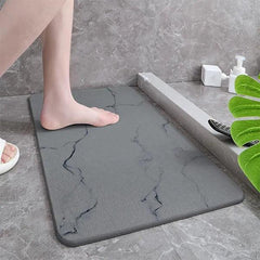 alt="Diatomaceous Earth Stone Bath Mat - Ink Wash Texture6"