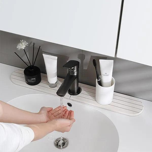 alt="Diatomaceous Earth Stone Faucet Sink Mat12"