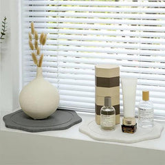 alt="Diatomaceous Earth Stone Planter Mat - Sunflower Shape4"