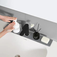 alt="Diatomaceous Earth Stone Faucet Sink Mat5"