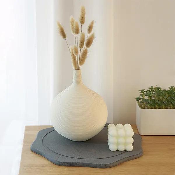 alt="Diatomaceous Earth Stone Planter Mat - Sunflower Shape8"