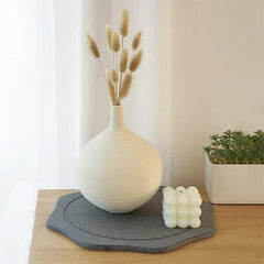 alt="Diatomaceous Earth Stone Planter Mat - Sunflower Shape8"
