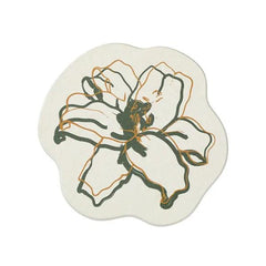 alt="Diatomaceous Earth Stone Planter Mat - Floral Texture17"