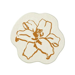 alt="Diatomaceous Earth Stone Planter Mat - Floral Texture18"