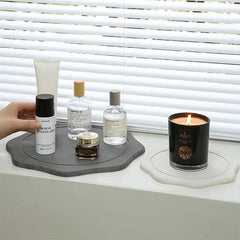 alt="Diatomaceous Earth Stone Planter Mat - Sunflower Shape6"