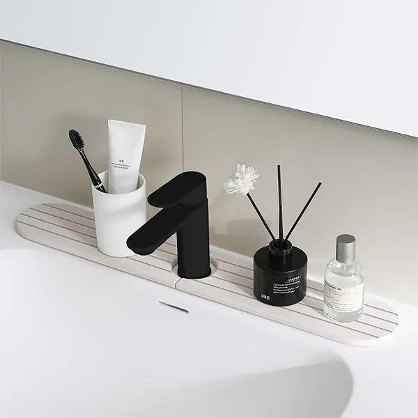 alt="Diatomaceous Earth Stone Faucet Sink Mat14"