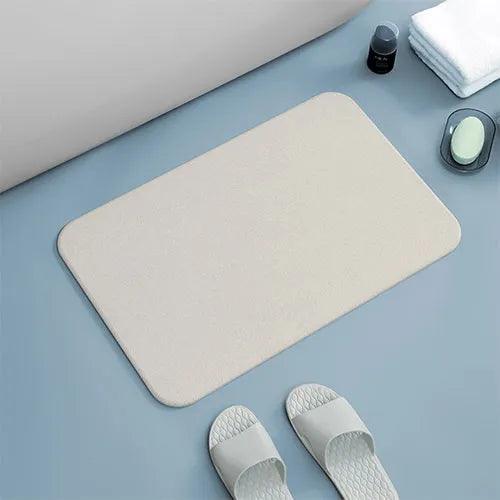 alt="Quick-Dry Diatomaceous Earth Stone Bath Mat2"