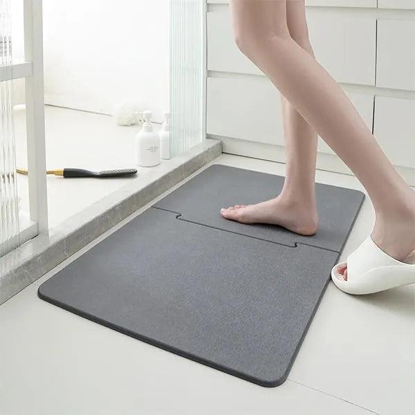 alt="Diatomaceous Earth Stone Bath Mat - Patchwork Style2"