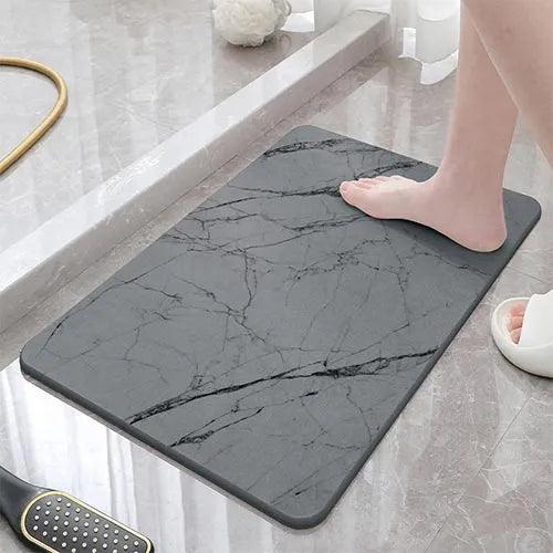 alt="Diatomaceous Earth Stone Bath Mat - Marble Texture5"