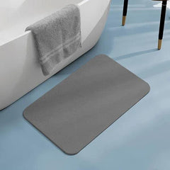 alt="Quick-Dry Diatomaceous Earth Stone Bath Mat1"