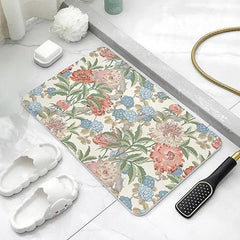 alt="Diatomaceous Earth Stone Bath Mat - Bouquet Texture3"