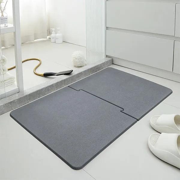 alt="Diatomaceous Earth Stone Bath Mat - Patchwork Style8"