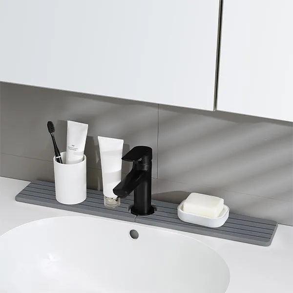 alt="Diatomaceous Earth Stone Faucet Sink Mat4"