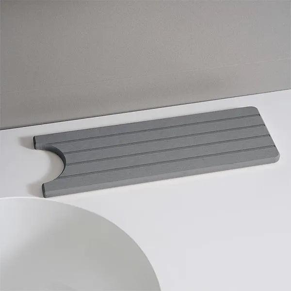 alt="Diatomaceous Earth Stone Faucet Sink Mat8"